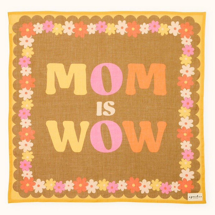 Foulard Mamavida - Mom Tapenade Apaches