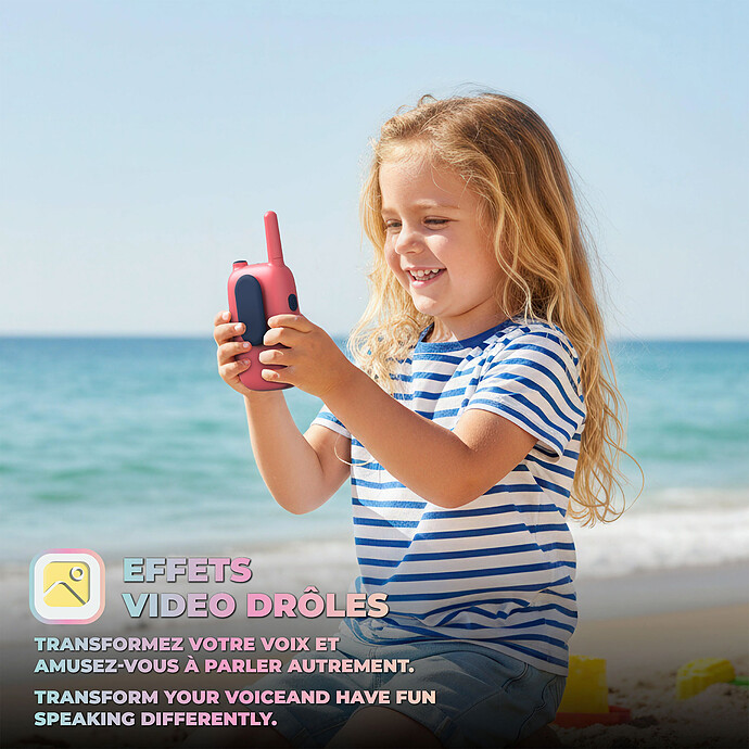 Avis Talkie-walkie Talky Vidéo 
