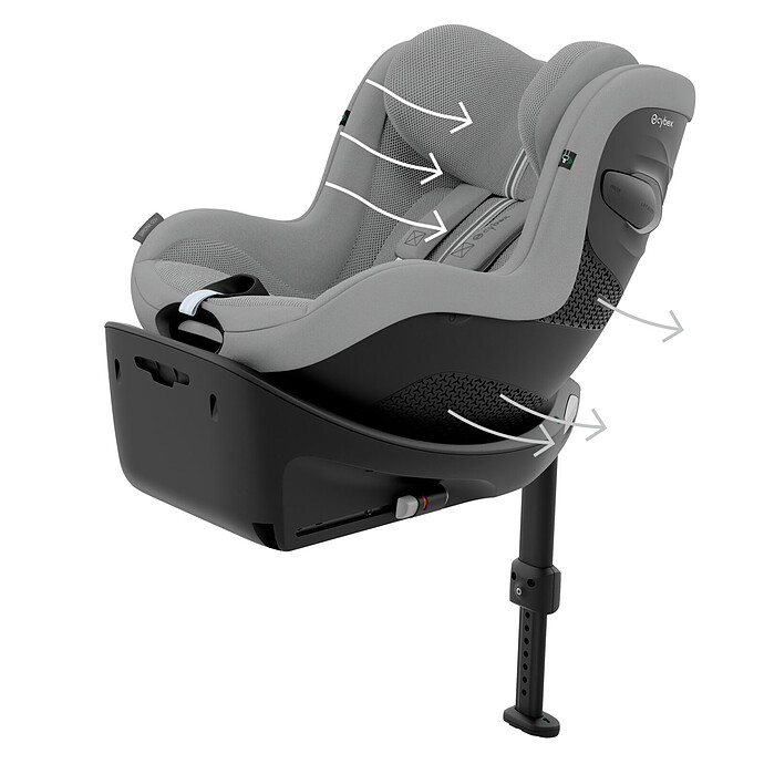 Siège Auto Sirona G3 Plus i-Size Groupe 0+/1 - Stone Grey pas cher