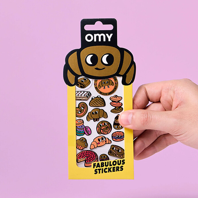 Achat Fabulous Stickers Iconic - Croissant