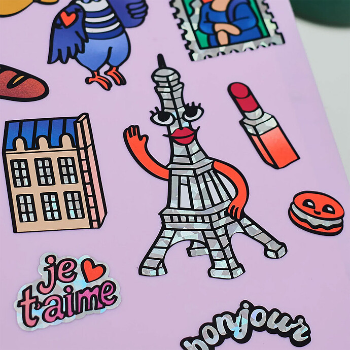 Avis Fabulous Stickers Big - Paris