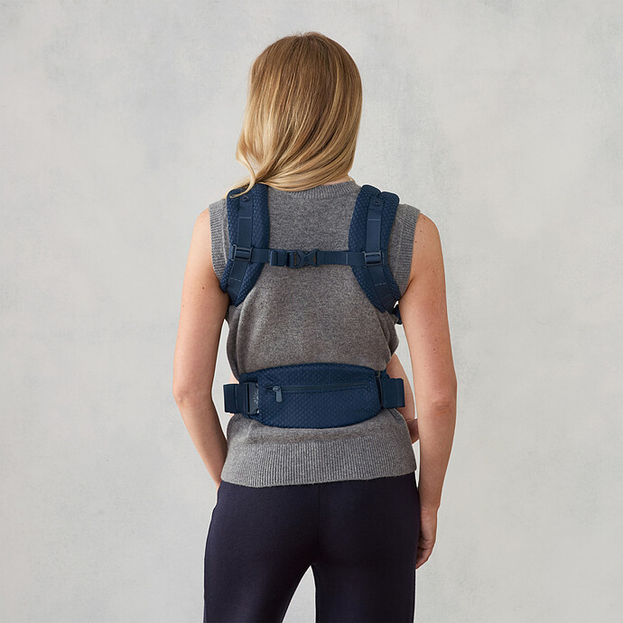 Porte-bébe Omni Deluxe Mesh - Bleu Nuit pas cher