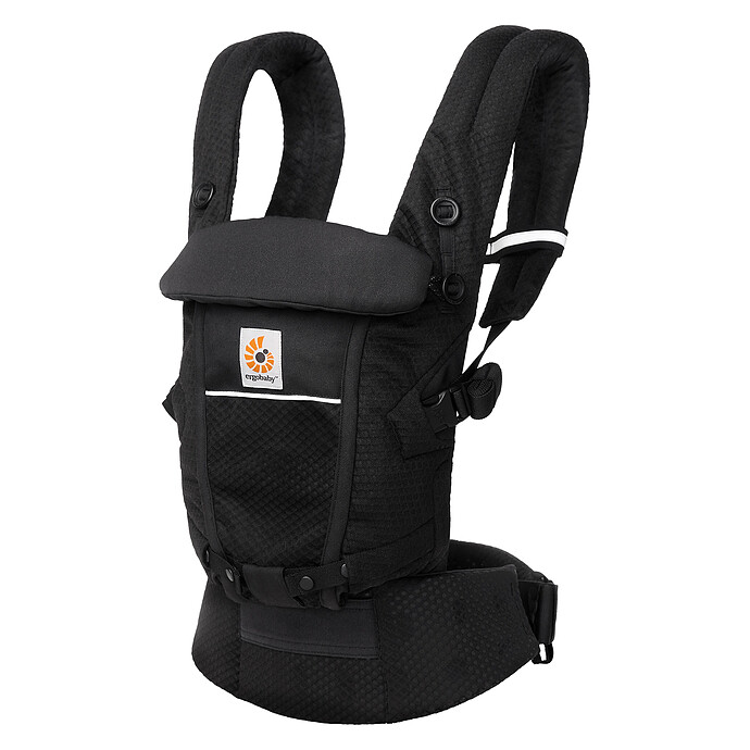 Porte-bébé Adapt SoftFlex Mesh - Noir Onyx Ergobaby