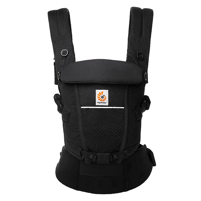 Porte-bébé Adapt SoftFlex Mesh - Noir Onyx Ergobaby