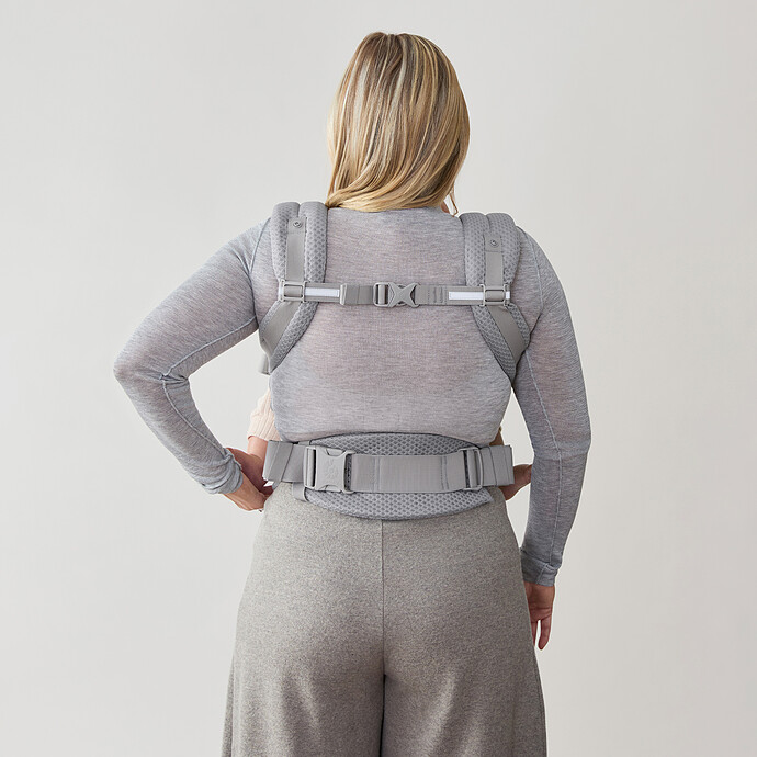 Porte-bébé Adapt SoftFlex Mesh - Gris Perle pas cher
