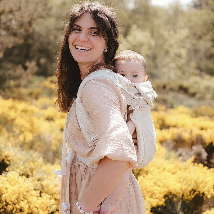 Porte-bébé Neo Préformé V3 - Lin Naturel Neobulle