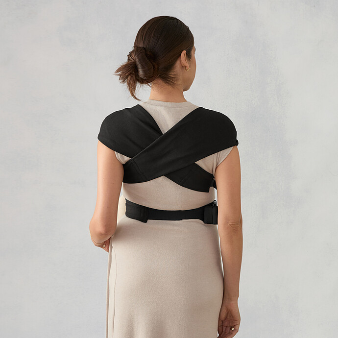 Porte-Bébé Embrace Soft Knit - Noir Intense (Ergobaby) - Image 6