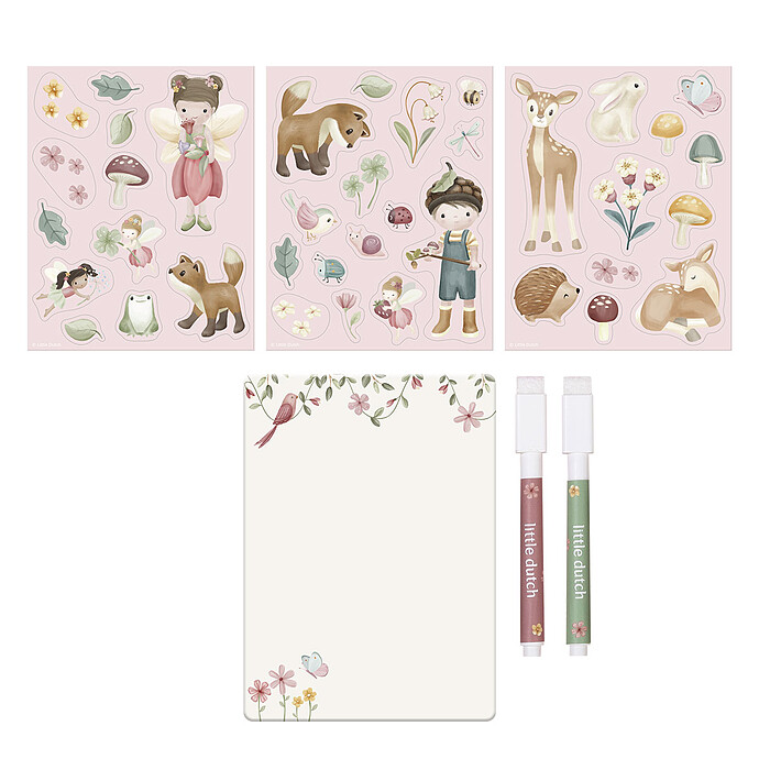 Livre de Dessin Magnétique Rosa - Fairy Garden pas cher