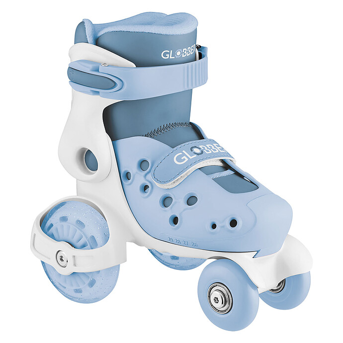 Premiers Rollers Ajustables Bleu Pastel - 26/29  Globber