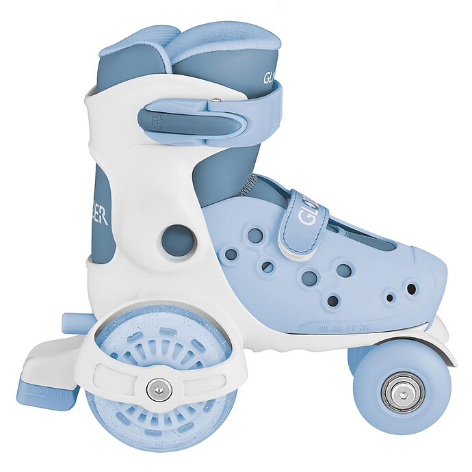 Premiers Rollers Ajustables Bleu Pastel - 26/29  Globber