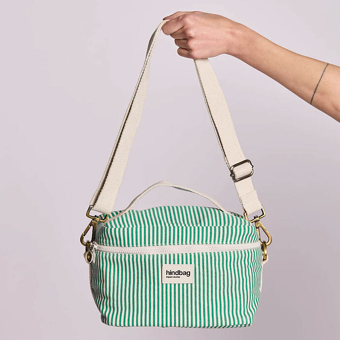 Avis Sac Isotherme Igor - Riviera Rayures Vert