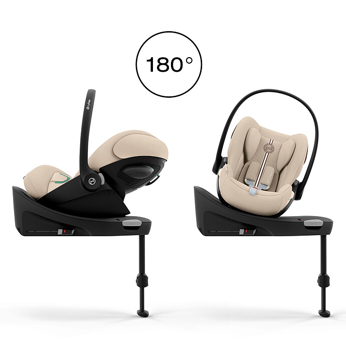 Siège Auto Cloud G3 Plus -Size Groupe 0+ - Almond Beige Cybex