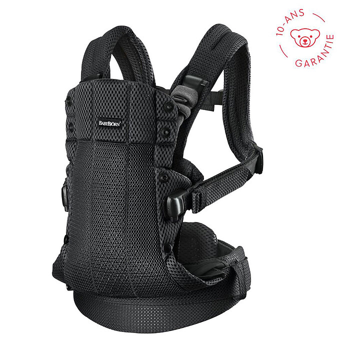 Porte-bébé Harmony 3D Mesh - Noir BabyBjörn