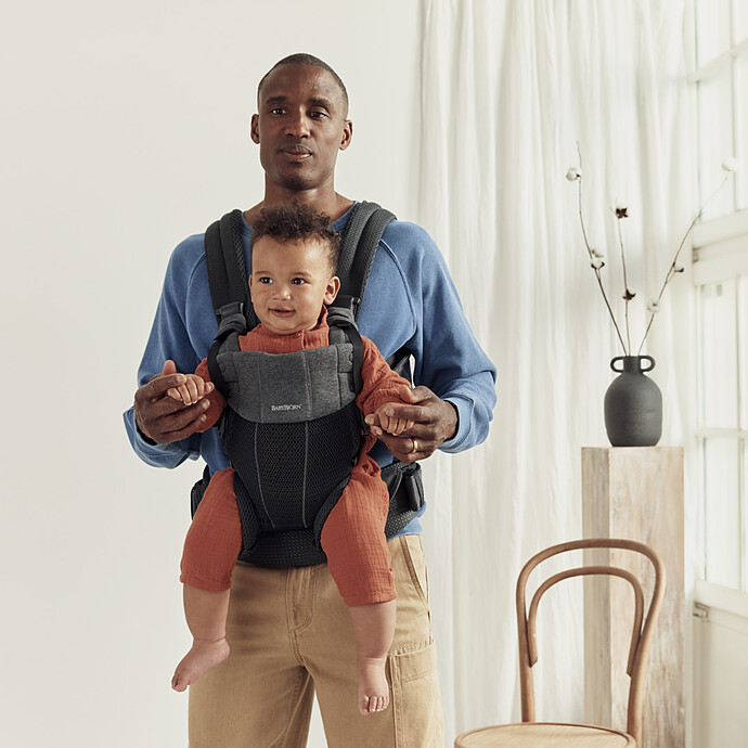 Avis Porte-bébé Harmony 3D Mesh - Noir
