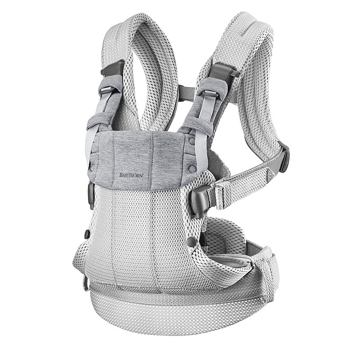 Achat Porte-bébé Harmony 3D Mesh - Argent