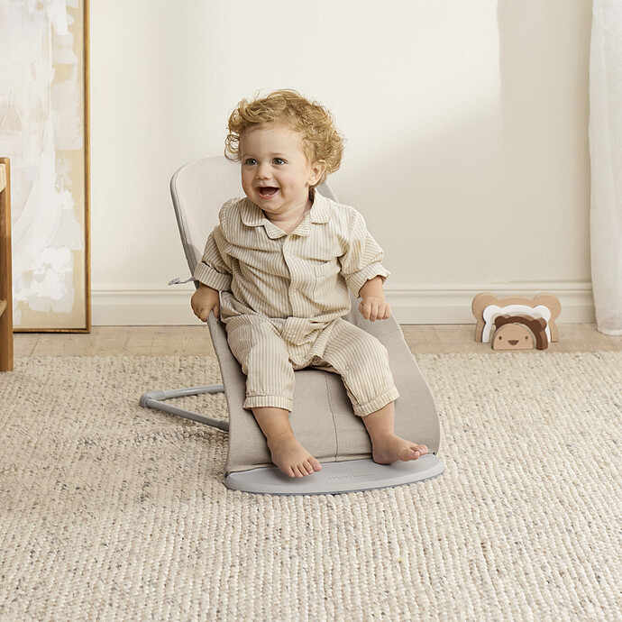 Transat Bliss Tissé Chiné - Beige Clair BabyBjörn