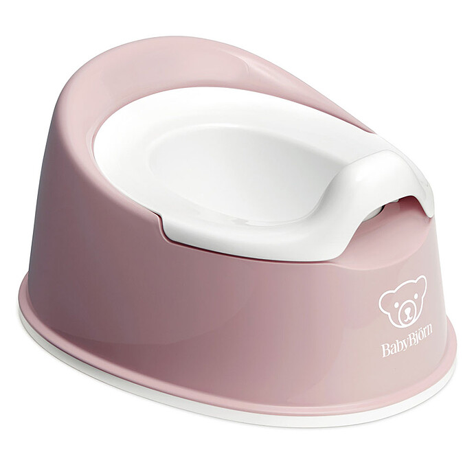 Pot Smart - Rose Pastel et Blanc BabyBjörn