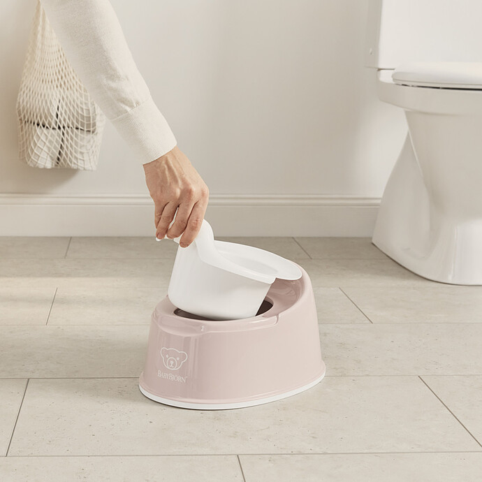 Achat Pot Smart - Rose Pastel et Blanc