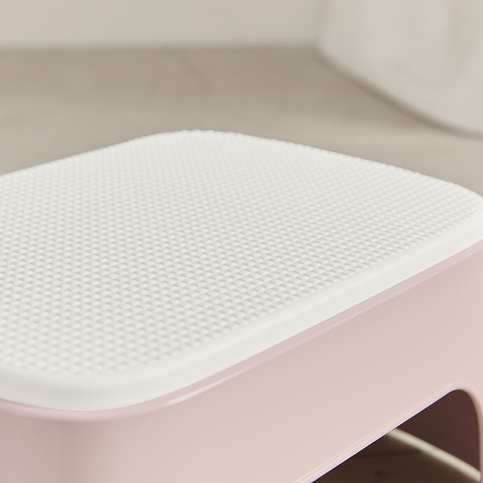 Achat Marchepied - Rose Pastel et Blanc