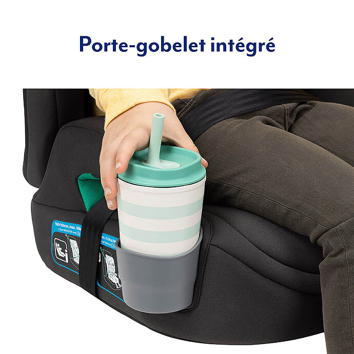 Siège Auto Eldura i-Size Groupe 1/2/3 - Midnight Graco