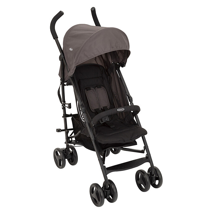 Poussette TraveLite - Black & Grey Graco