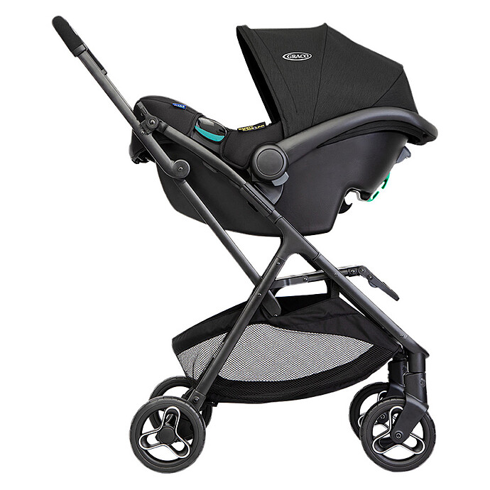 Achat Poussette Duo Myavo et Siège Auto SnugLite - Midnight Black