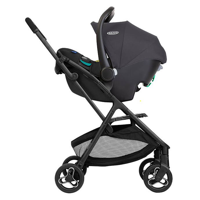 Achat Poussette Trio Myavo Siège Auto SnugLite et Nacelle Myavo - Midnight Black