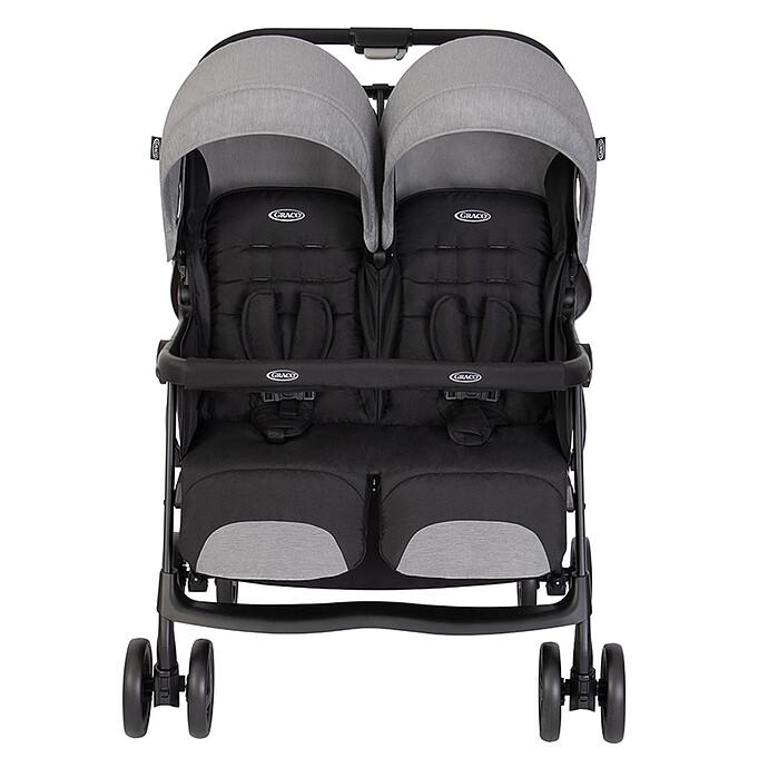 Poussette Double DuoRider - Steeple Gray Graco