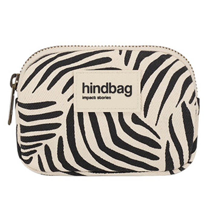 Porte-monnaie Lili - Zèbre Ecru Hindbag