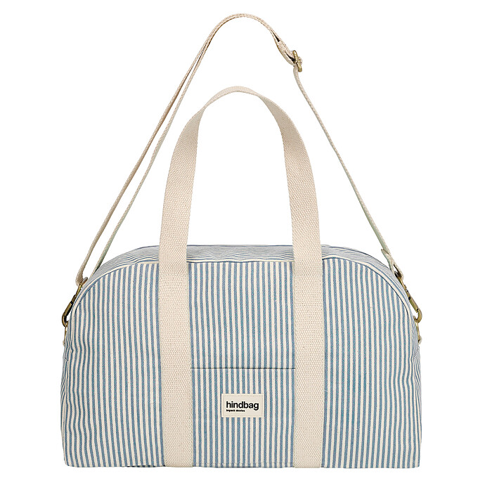 Sac à Langer Charlie - Riviera Rayures Bleu Hindbag
