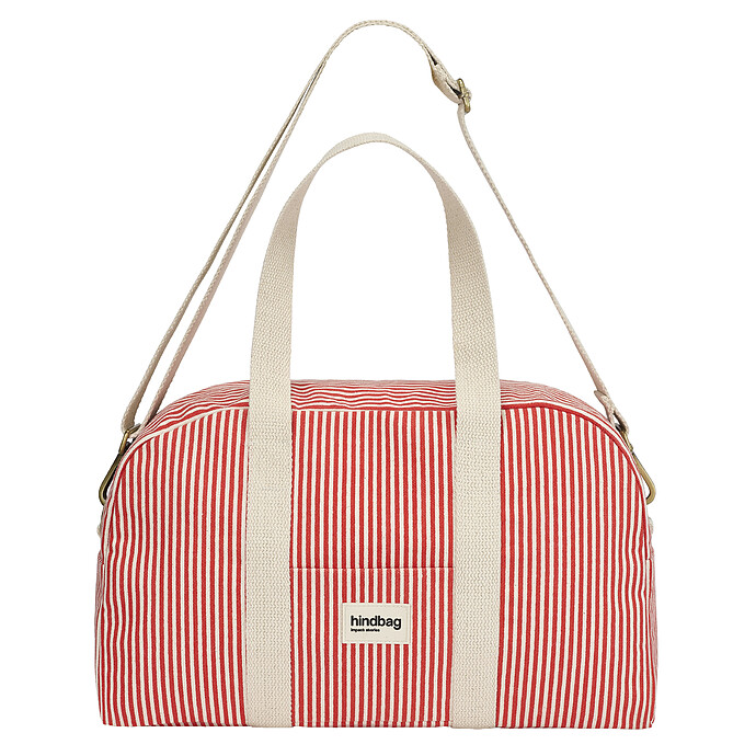 Sac à Langer Charlie - Riviera Rayures Rouge Hindbag