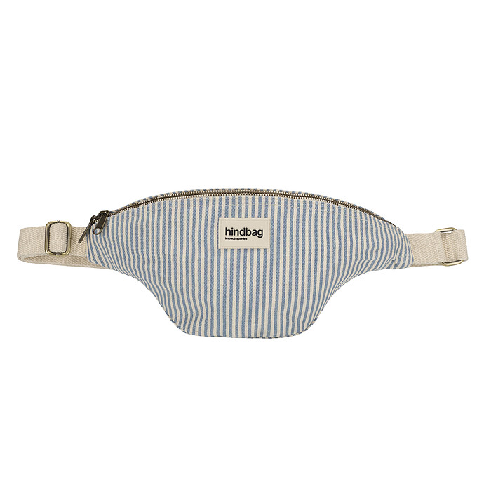 Sac Banane Olivia - Riviera Rayures Bleu Hindbag