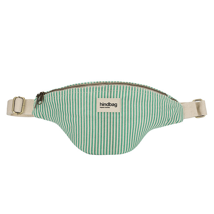 Sac Banane Olivia - Riviera Rayures Vert Hindbag