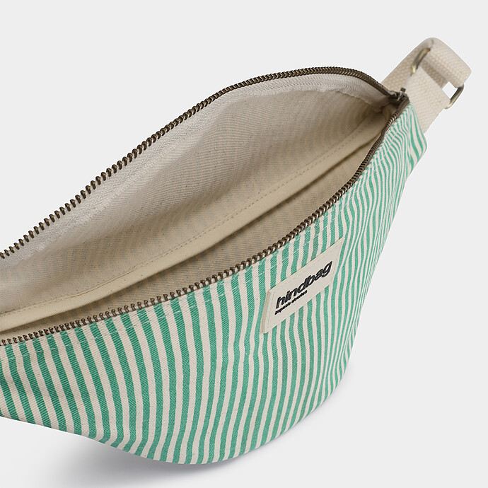 Sac Banane Olivia - Riviera Rayures Vert Hindbag