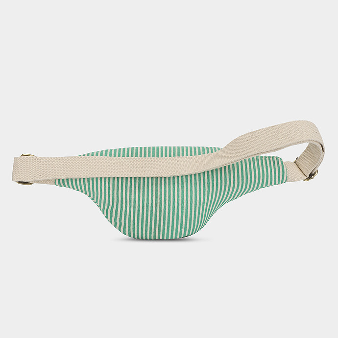 Avis Sac Banane Olivia - Riviera Rayures Vert
