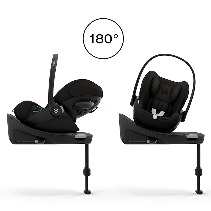 Siège Auto Cloud G3 -Size Groupe 0+ - Magic Black Cybex