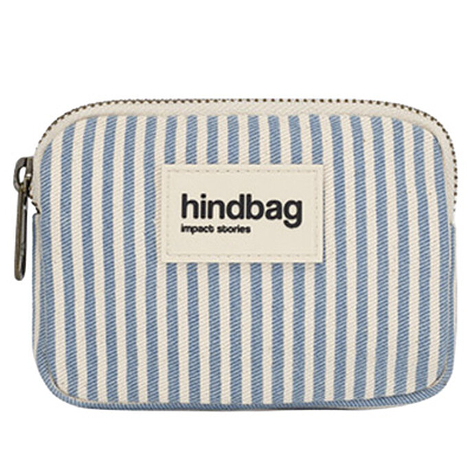 Porte-monnaie Lili - Riviera Rayures Bleu Hindbag