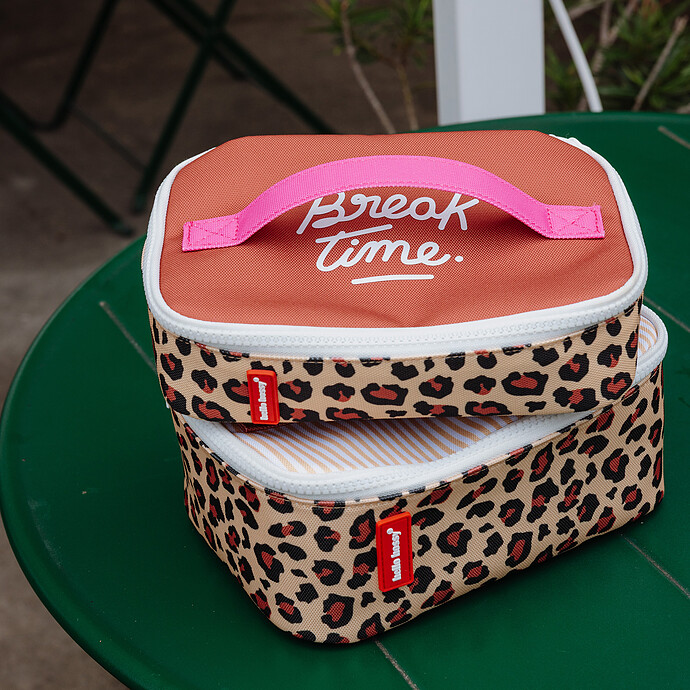 Lunch Bag - Léopard #7 pas cher