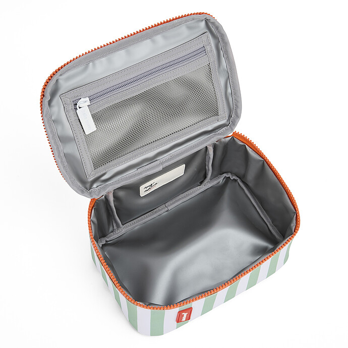 Lunch Bag - Green Stripes Hello Hossy