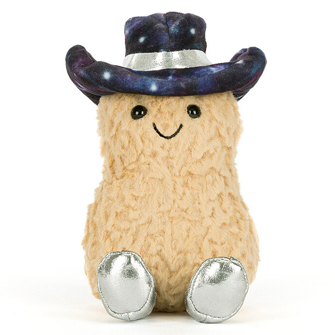 Amuseables Peanut Space Rodeo Outfit Jellycat