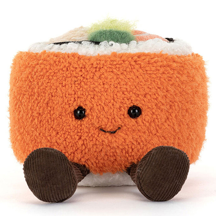 Amuseables Codhi Californian Roll Jellycat