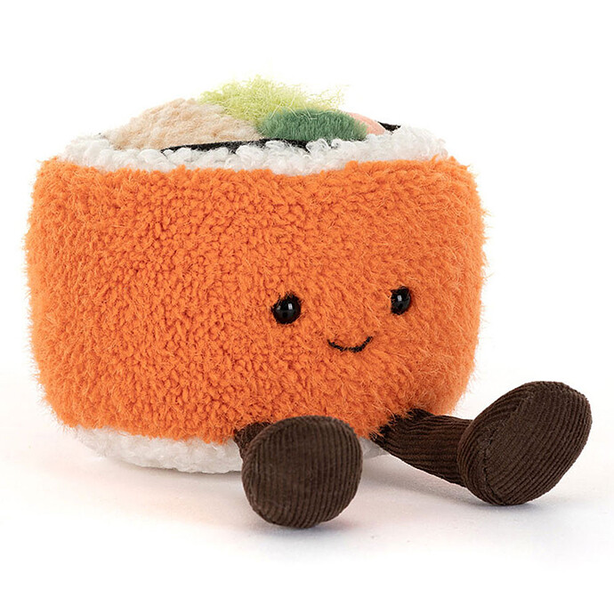 Amuseables Codhi Californian Roll Jellycat