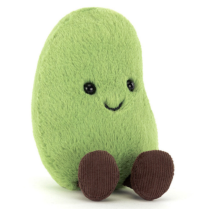 Amuseables Soyella Edamame Bean Jellycat