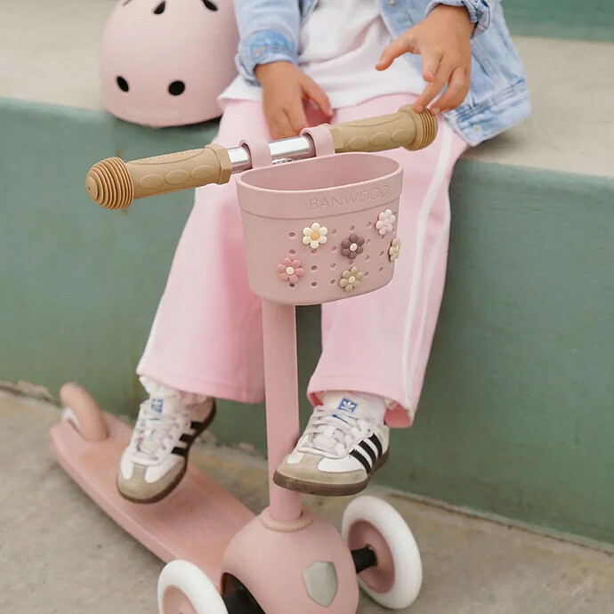 Charms Pins Pour Panier Banwood - Fleurs pas cher