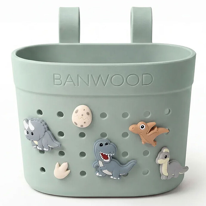 Charms Pins Pour Panier Banwood - Dinosaures Banwood