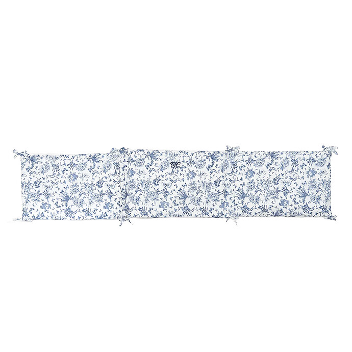 Tour de Lit - Toile de Jouy Bleu  Tartine et Chocolat