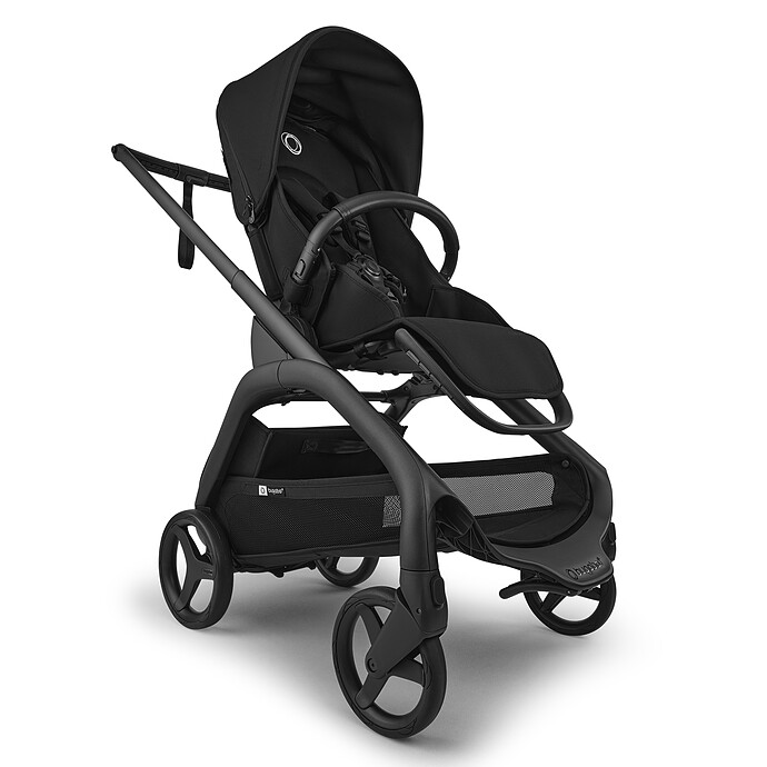Poussette Citadine Complète Dragonfly Plus Châssis Noir - Heritage Black pas cher