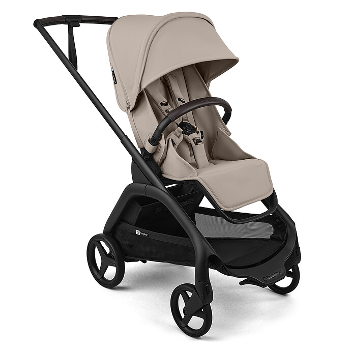 Poussette Citadine Complète Dragonfly Plus Châssis Noir - Desert Taupe Bugaboo