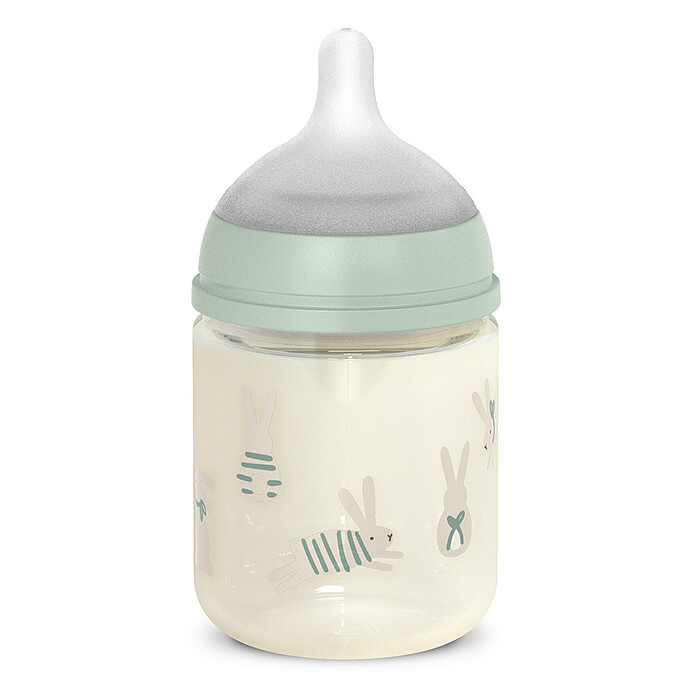 Biberon Verre Tétine Symétrique SX Pro Wonderland Green - 120 ml Suavinex