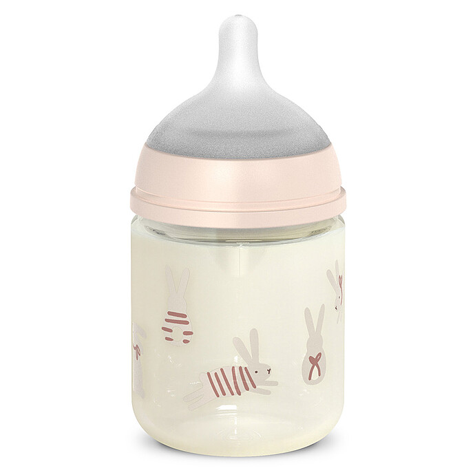Biberon Verre Tétine Symétrique SX Pro Wonderland Pink - 120 ml Suavinex